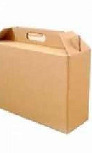Caixa de papelão maleta Caixa de papelão maleta