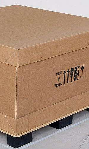 Caixa de papelão ondulado para armazenamento Caixa de papelão ondulado para armazenamento