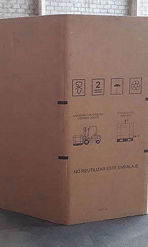 Caixa em papelão ondulado 1000 litros Caixa em papelão ondulado 1000 litros