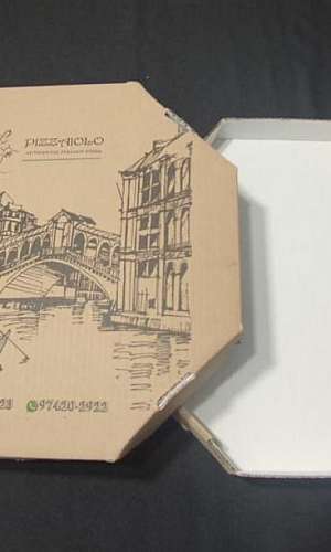 Caixa para pizza com impressão flexográfica Caixa para pizza com impressão flexográfica
