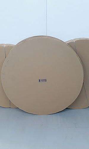 Disco de papelão ondulado Disco de papelão ondulado