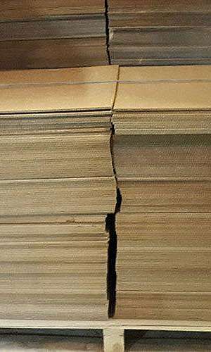 Tabuleiros de papelão ondulado Tabuleiros de papelão ondulado